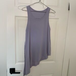 LULULEMON a-symmetrical tank L/XL
